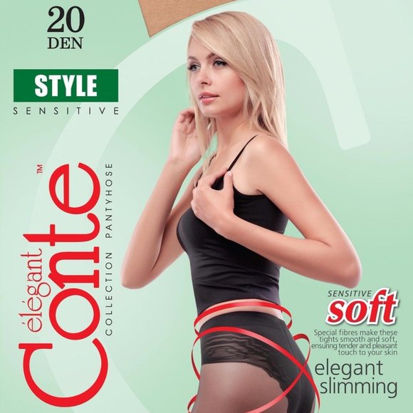 Conte Style Soft 20 Den - Modelling Bikini Shaping Women's Tights (8С-73СП) - Picture 2 of 10